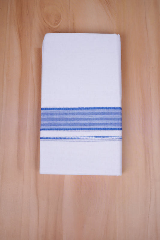 FCD-488 W/D DHOTI 3.80 MTR- Blue 5