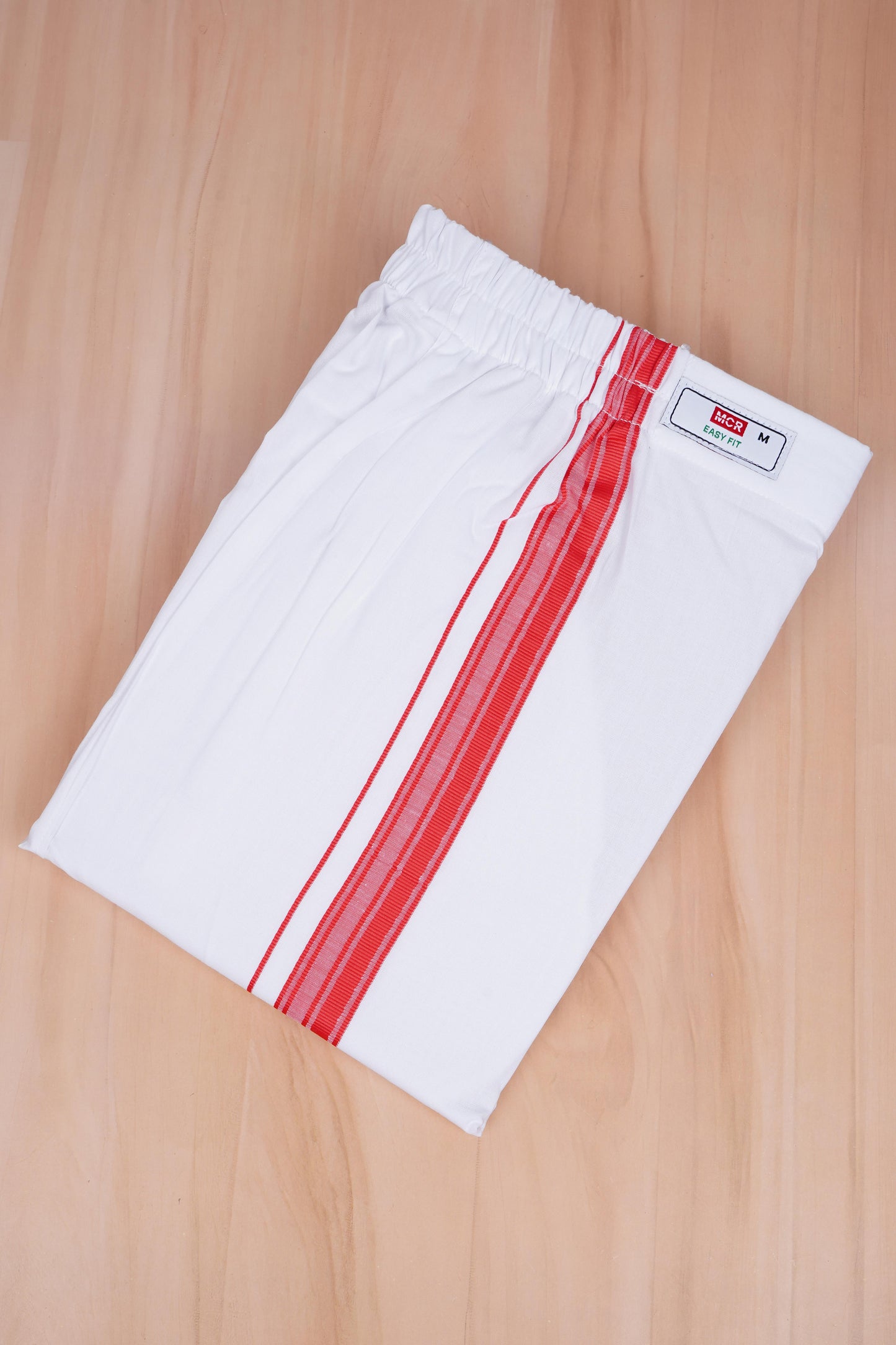 Easy Fit Fancy W/S Dhoti - Red