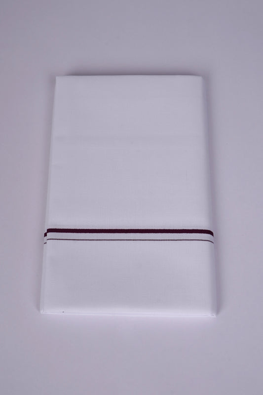 SS-STAIN FREE W/S DHOTI  2.00 MTR - Violet