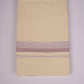 RGD-07C CREAM DOUBLE DHOTI  4.00 MTR