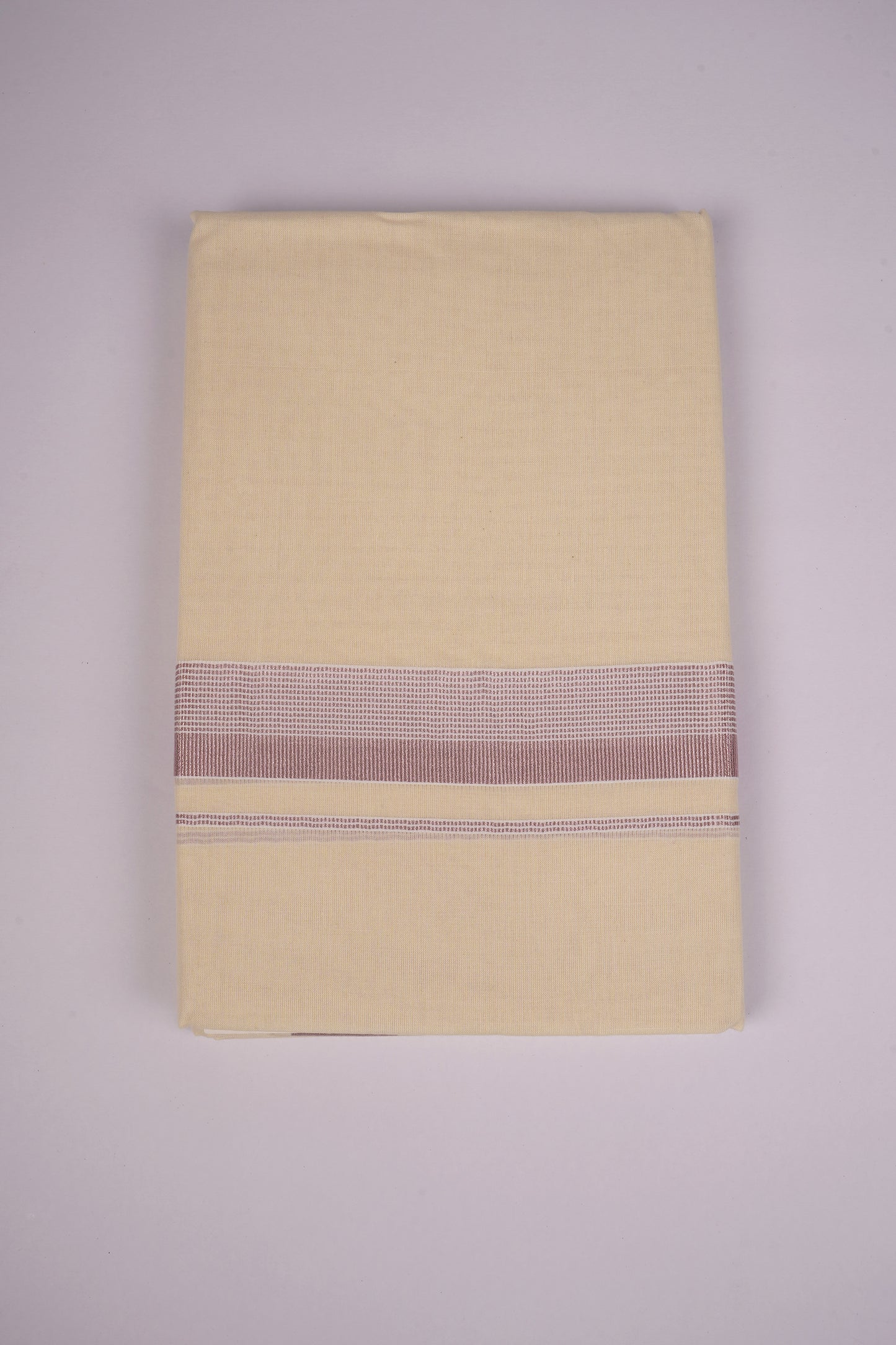 RGD-07C CREAM DOUBLE DHOTI  4.00 MTR