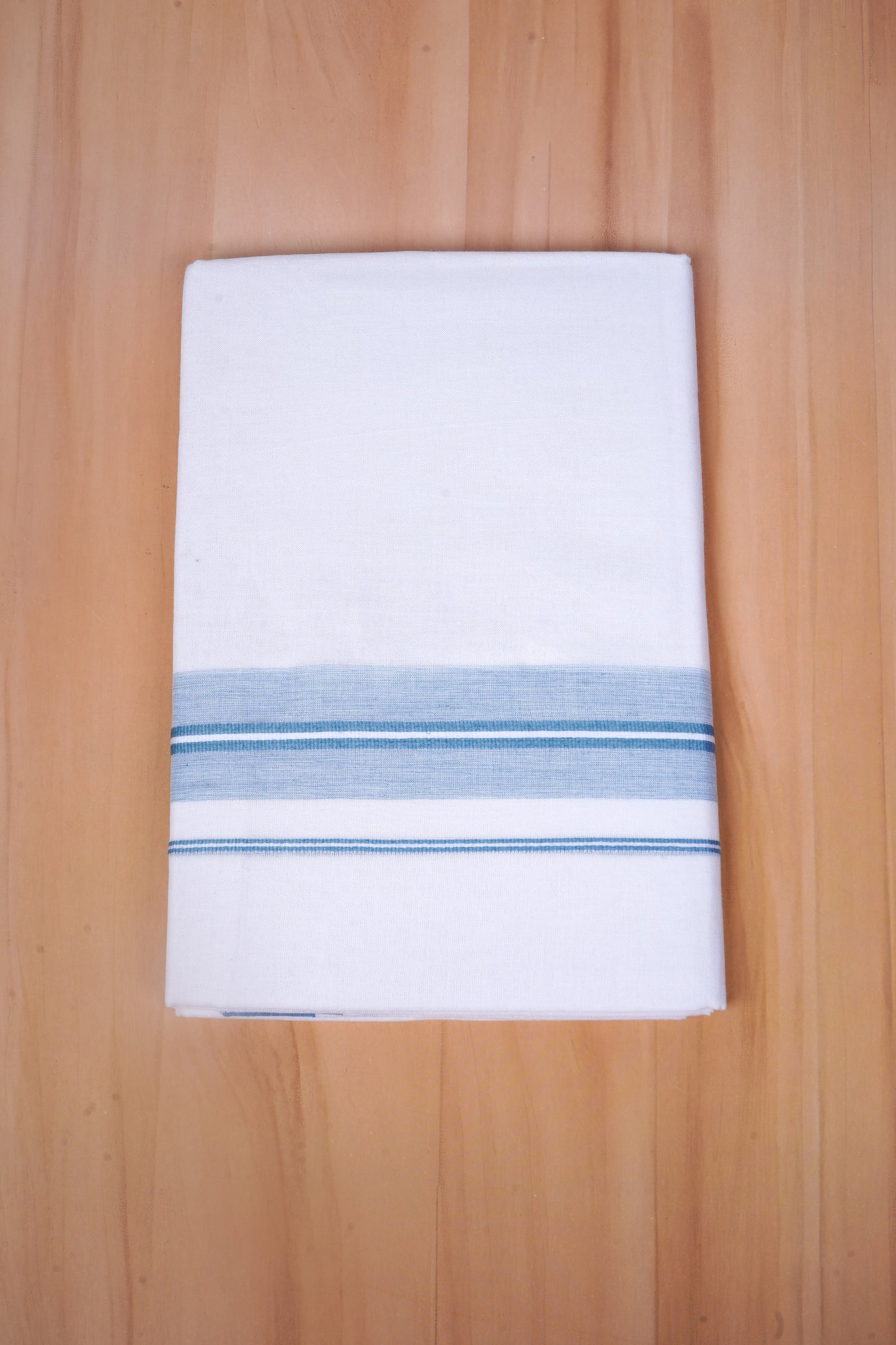FCD-571 W/D DHOTI 3.80 MTR - Sky Blue