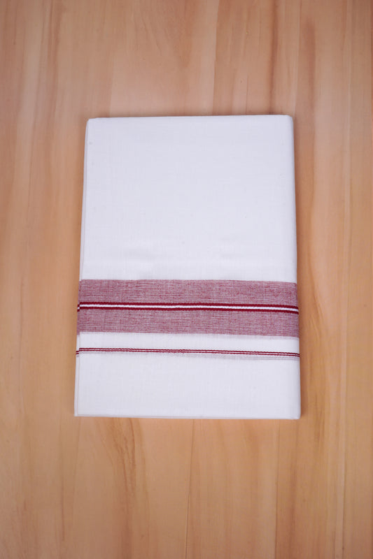 FCD-571 W/D DHOTI 3.80 MTR - Red
