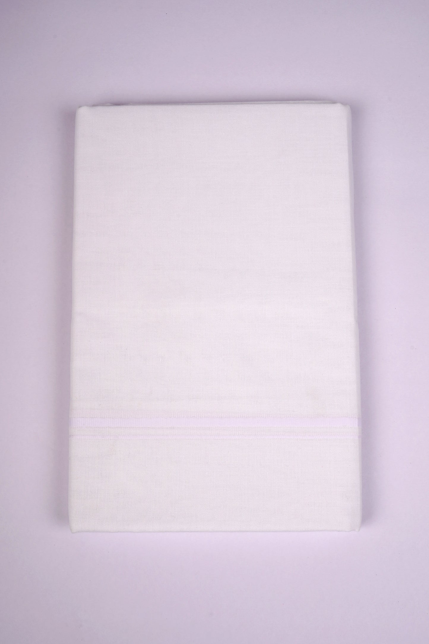 PMD-07 WHITE DOUBLE DHOTI  3.80 MTR