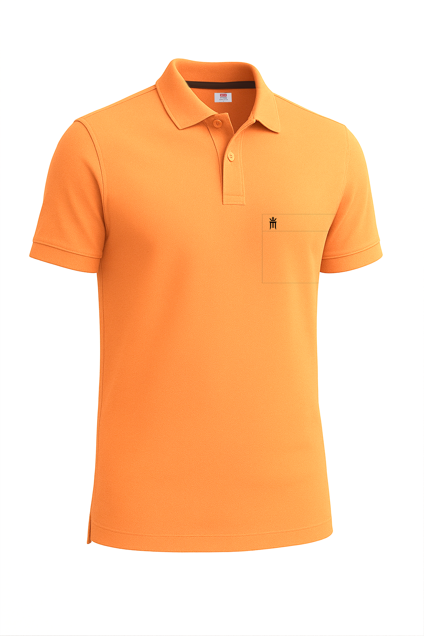 Python Plain Yellow Color T-Shirt - 70002