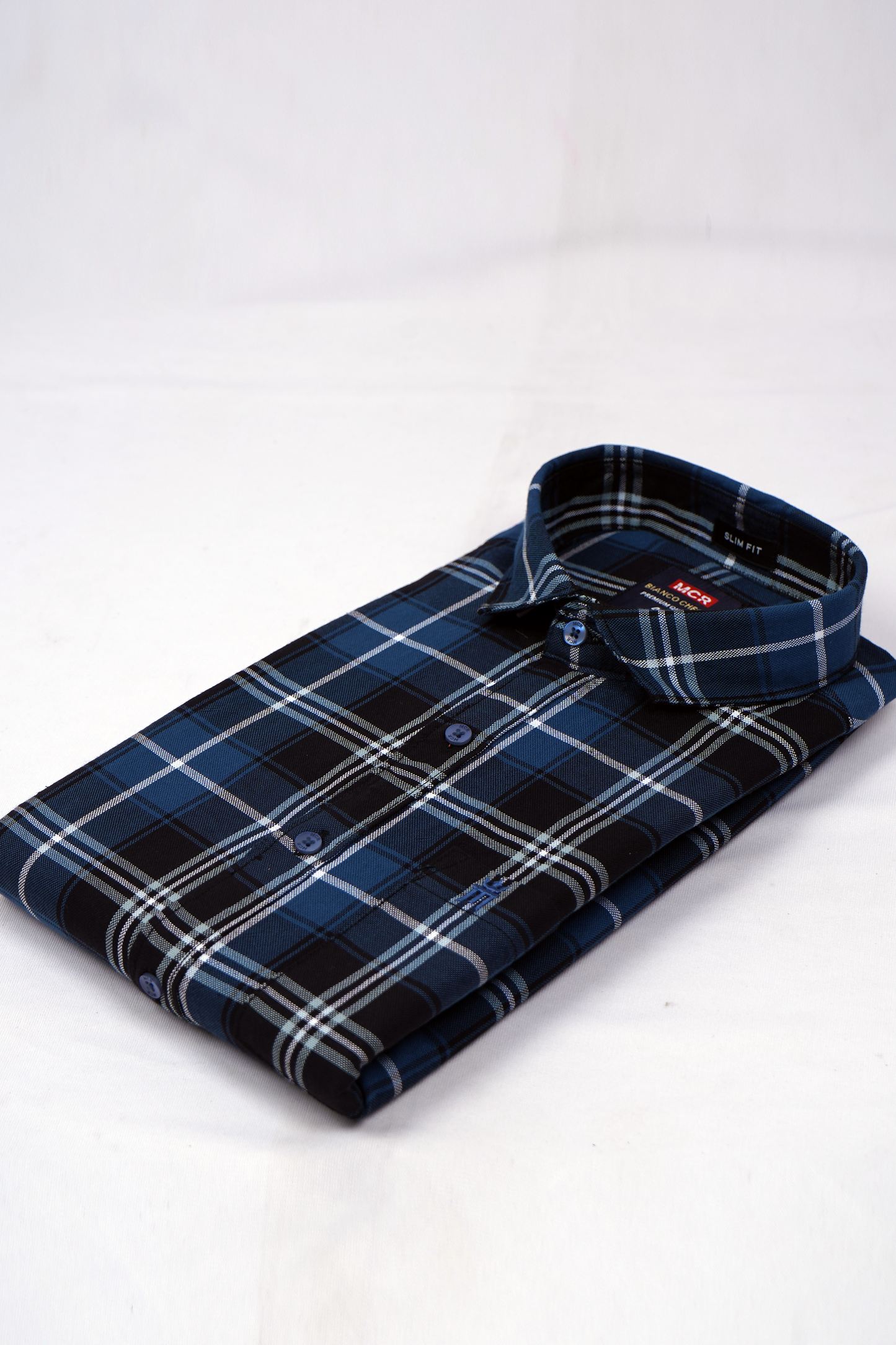 MCR BIANCO CHECKS 91015 Full Sleeve Formal Color Shirt For Men