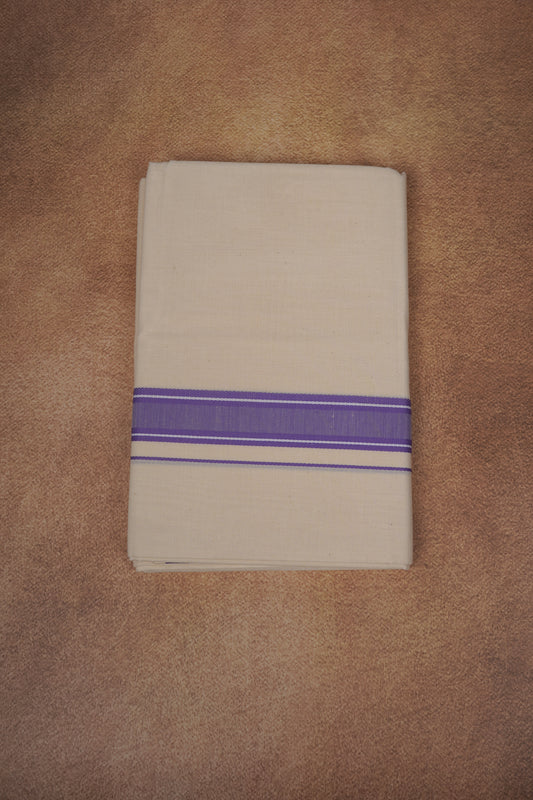FD-116C C/D DHOTI  3.80 MTR-Purple