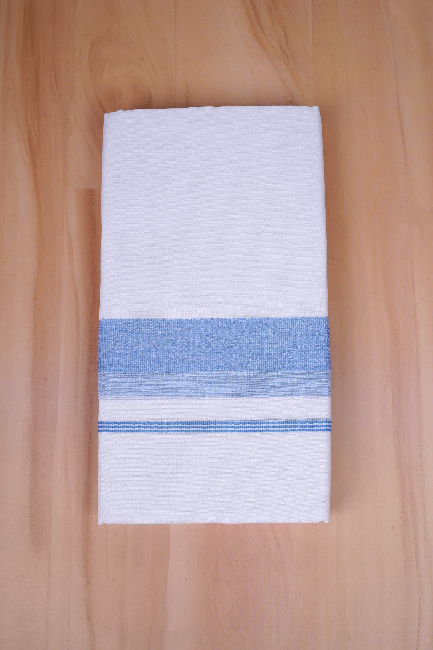 FCD-394 W/D DHOTI 3.80 MTR- Blue