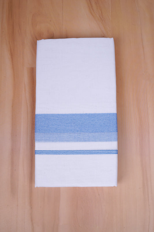 FCD-394 W/D DHOTI 3.80 MTR- Blue