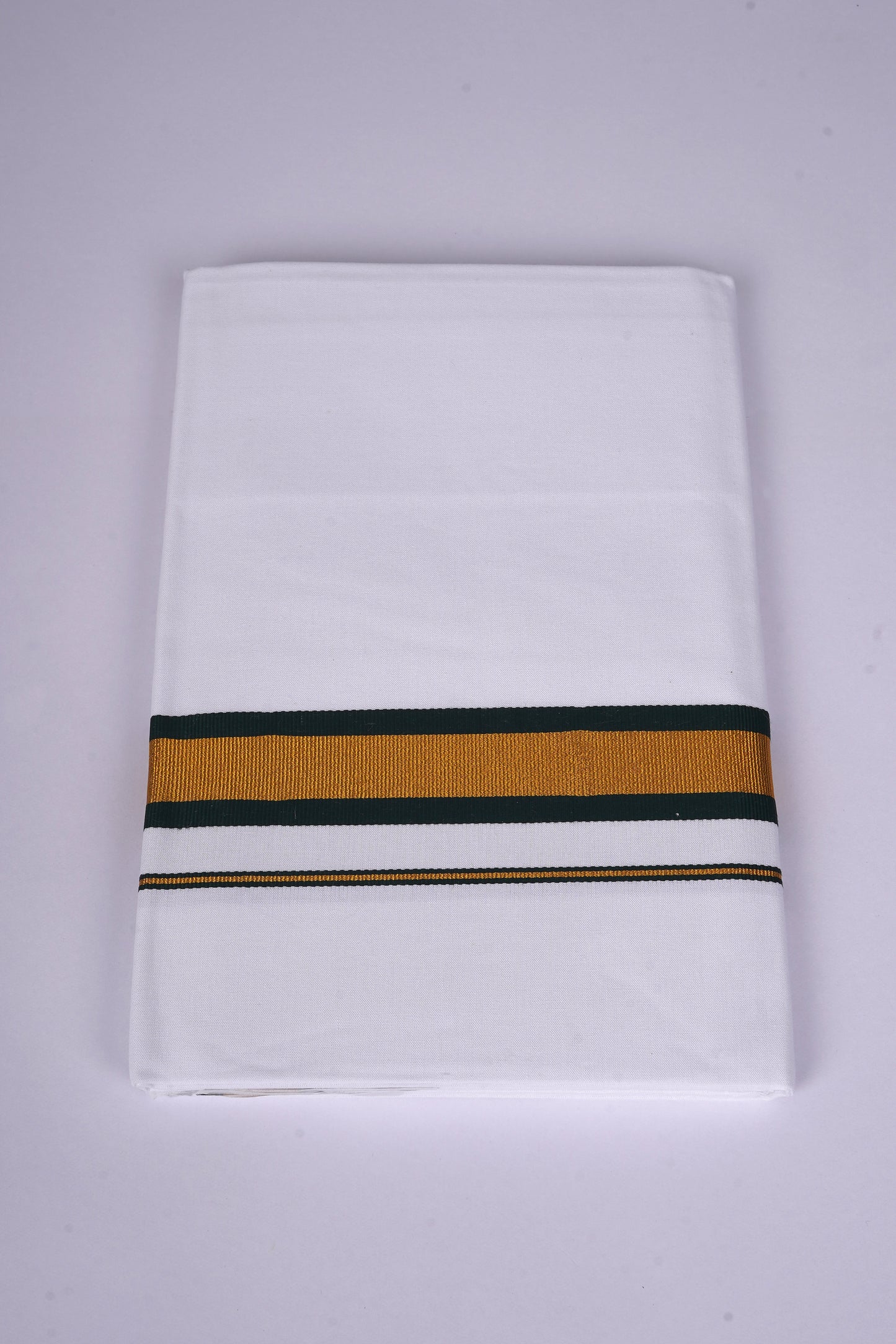 FS-103 W/S DHOTHIE 2.00 MTR - GOLD DARK GREEN