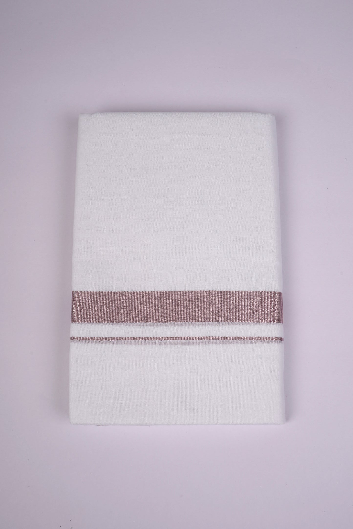 450 RGD-01 WHITE DOUBLE DHOTI  4.50 MTR