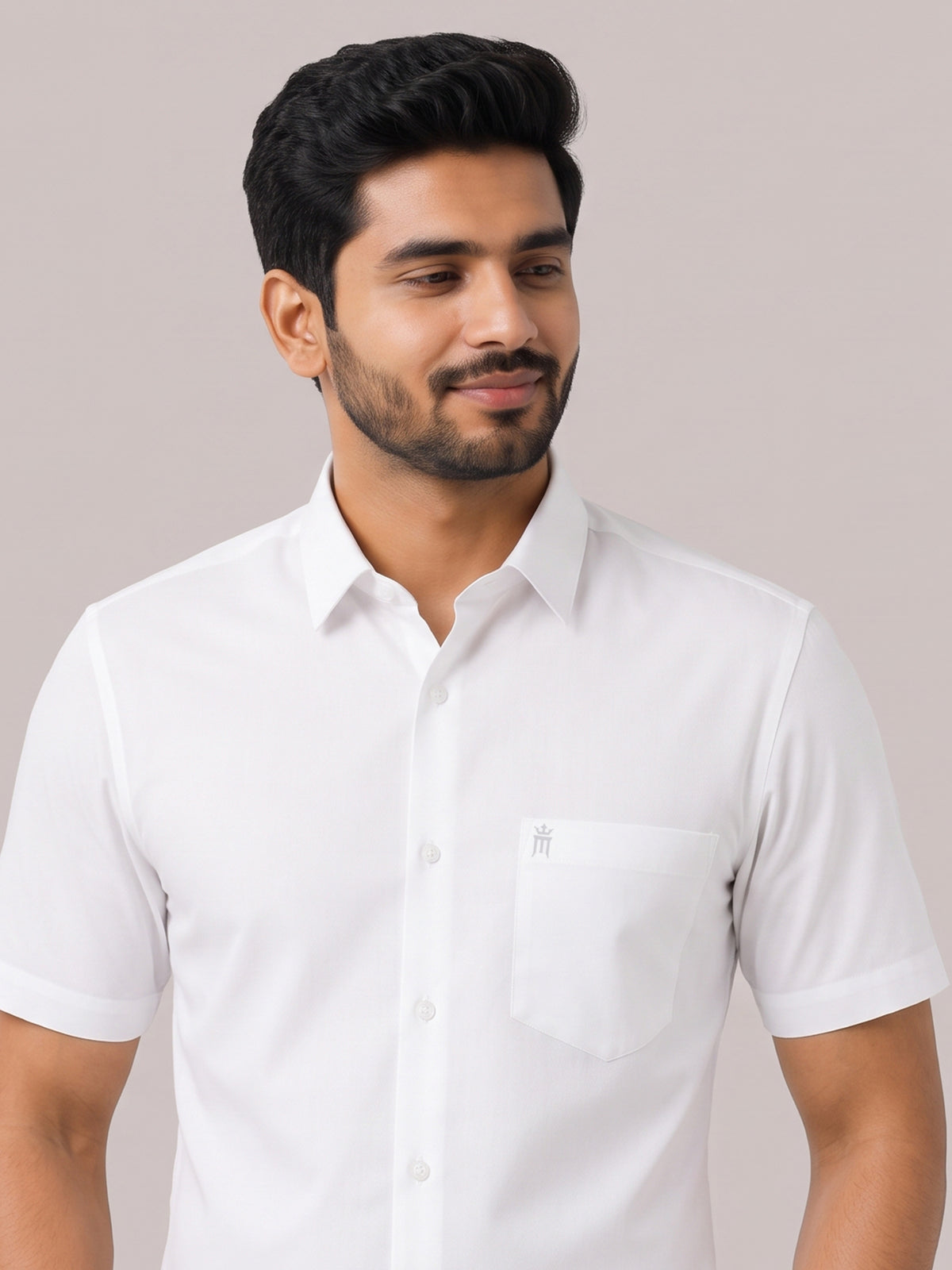 President Formal White Men Shirt