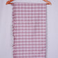 COLOUR BIGCHECK COTTON - CBT-23 BATH TOWEL - 30X60 - LIGHT PINK