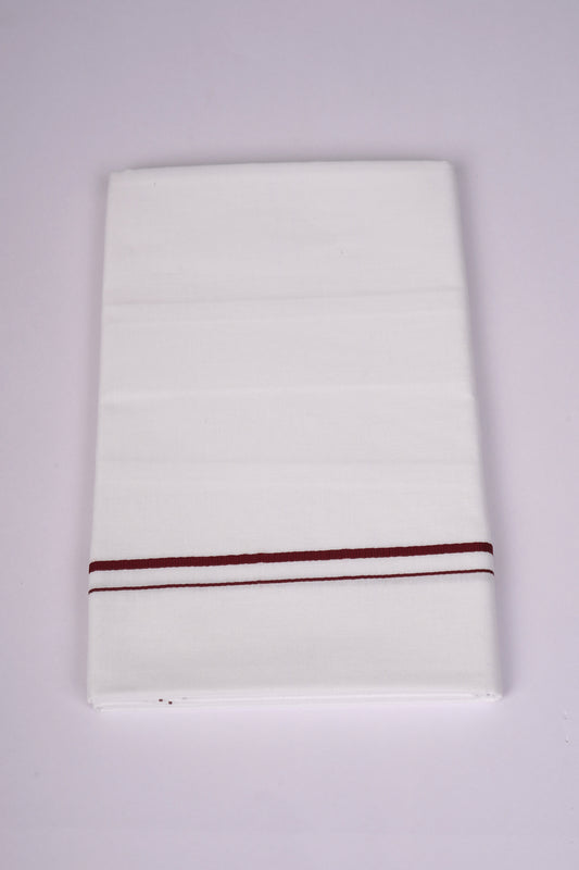 SS-21 STITCH W/S DHOTI 2.00 MTR - maroon