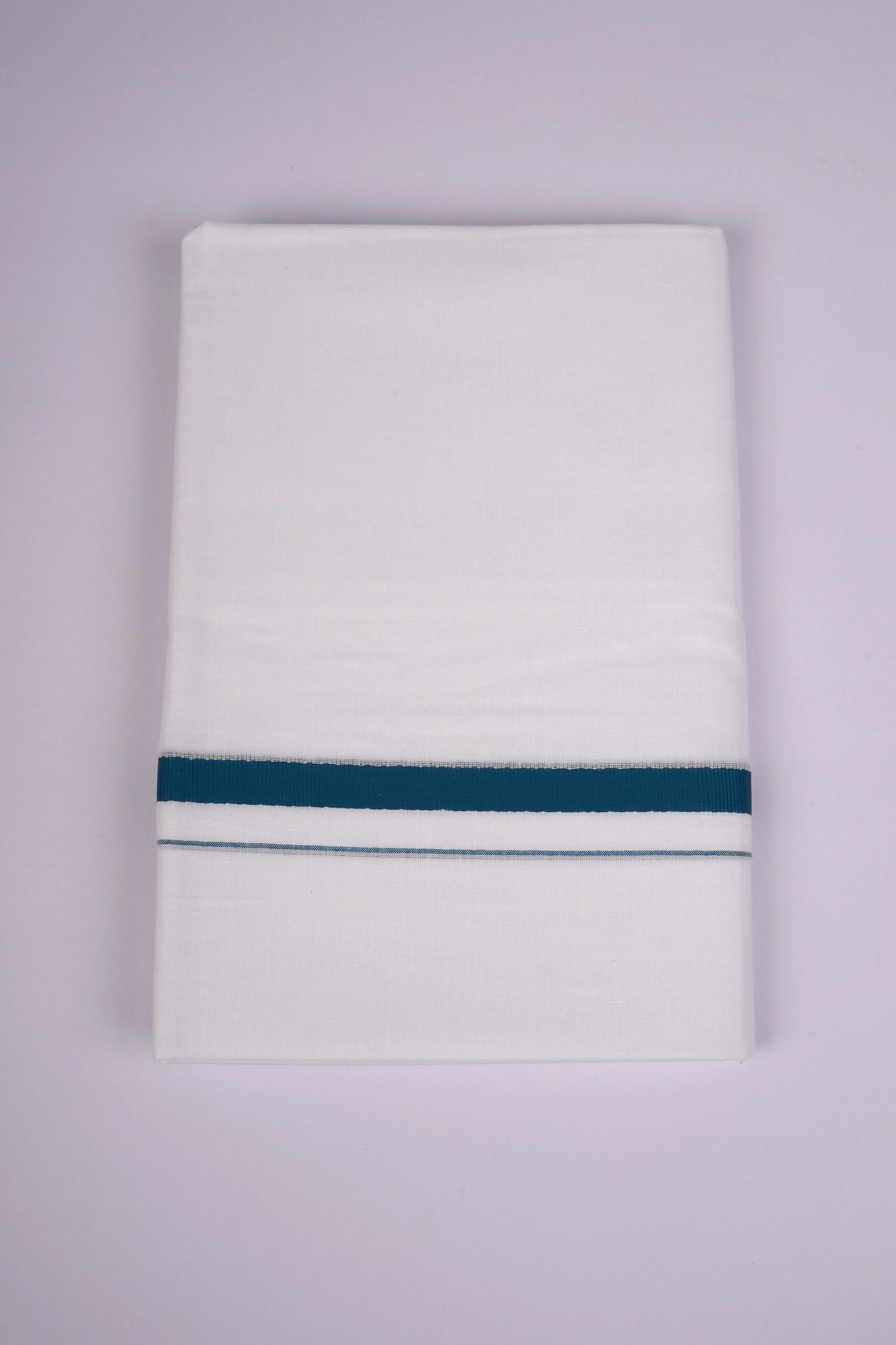 HD-17 W/D DHOTI  3.80 MTR-Dark Green