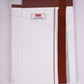 PKT FD-01 VELCRO WHITE DOUBLE DHOTI - Maroon