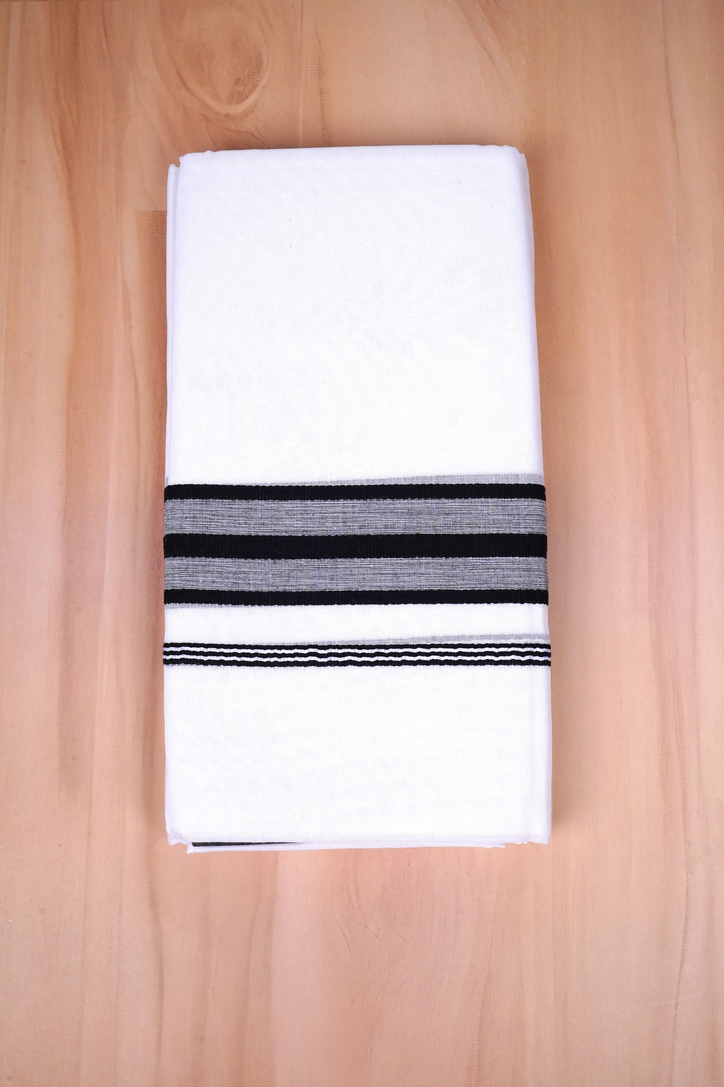 FCD-393 W/D DHOTI 3.80 MTR- Black