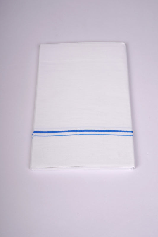 SS-23 W/S DHOTI  1.90 MTR - Blue
