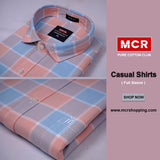 MCR OXFORD 89002 Full Sleeve Formal Color Shirt For Men