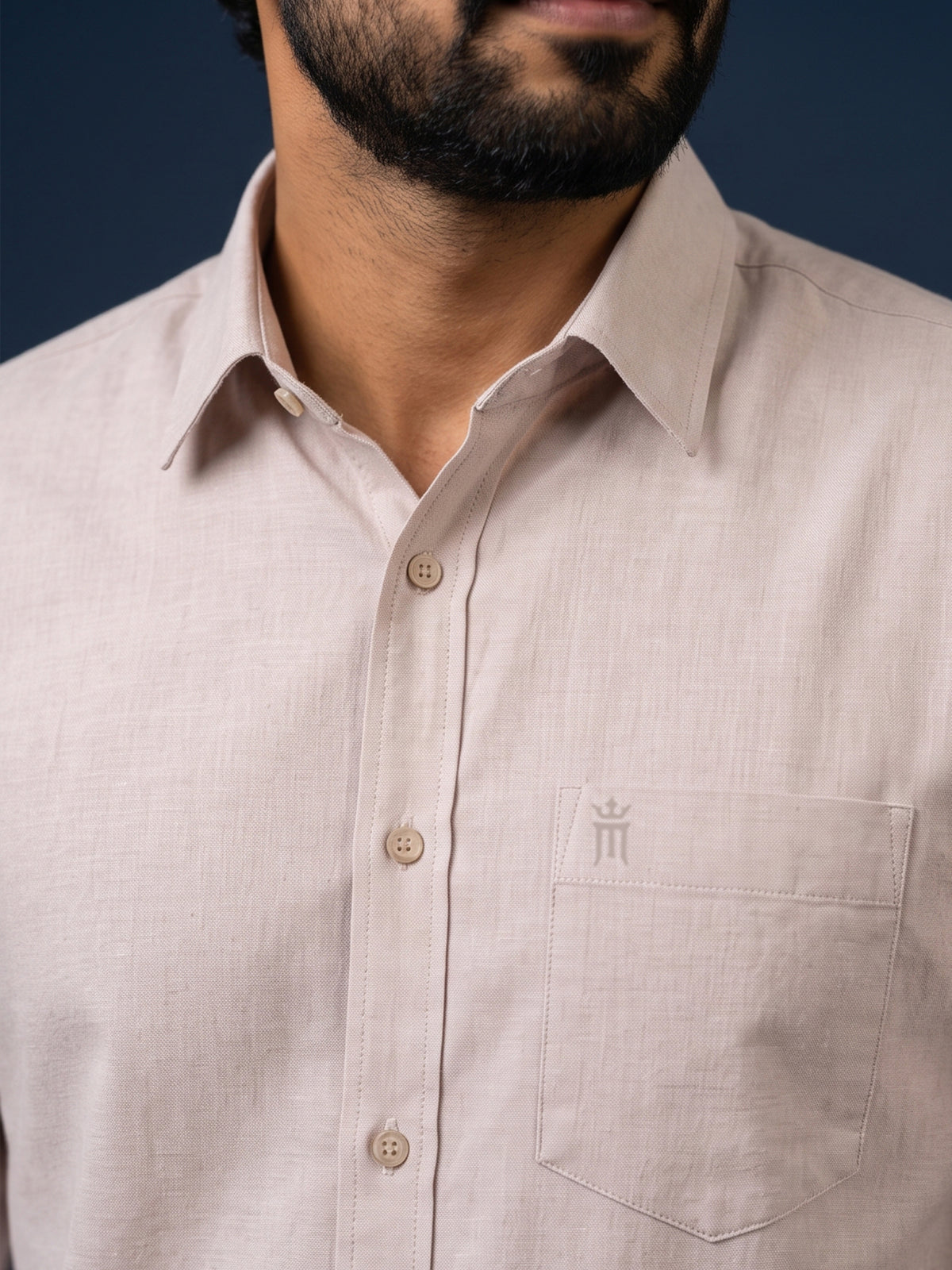Bamboo Breeze Formal Color Shirt For Men - 94001