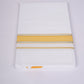 FS-105 W/S DHOTI  2.00 MTR - Silver Yellow