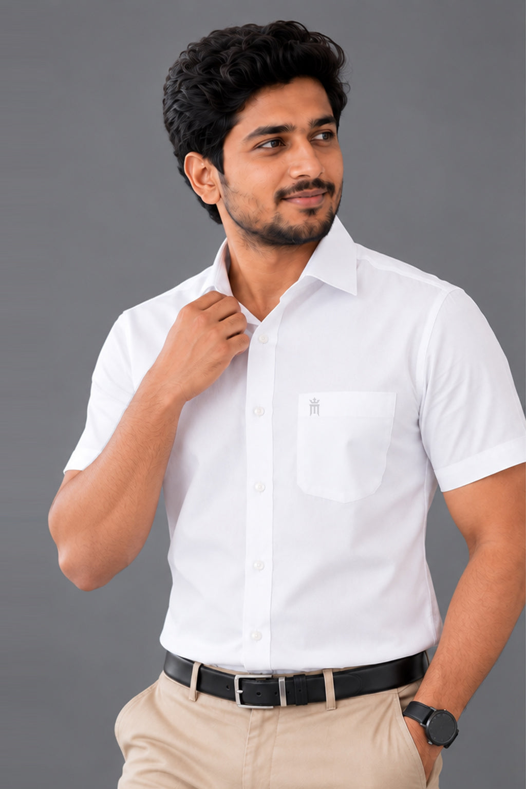 Business Man Formal White Shirt For Men