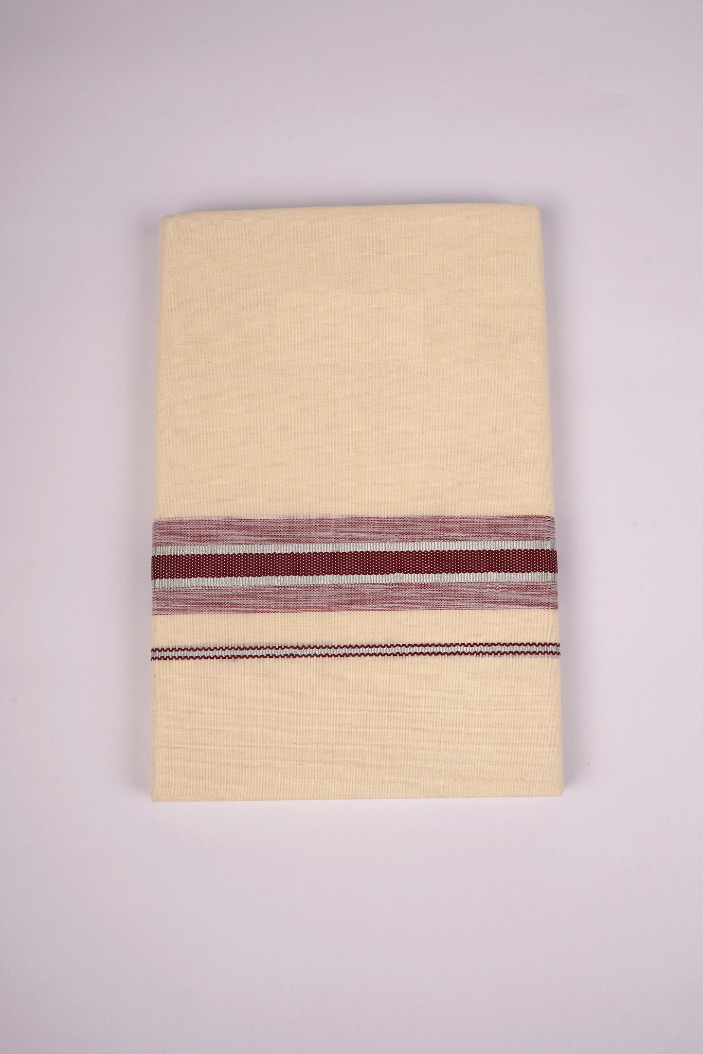 FD-187C C/D DHOTI  3.80 MTR-Light Maroon