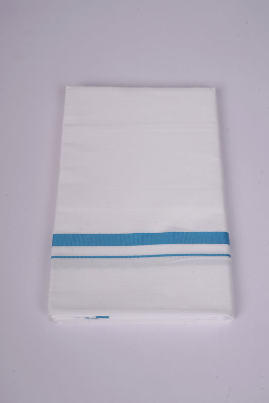 HS-17 STITCH W/S DHOTI 2.00 MTR - Ajantha Blue