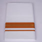FS-108 W/S DHOTI  2.00 MTR - orange