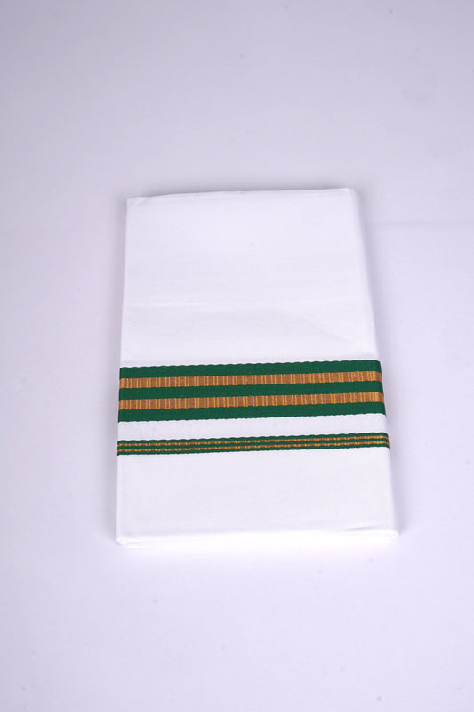 FS-100 W/S DHOTI  2.00 MTR - Green