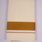 GLD-35C CREAM DOUBLE DHOTI  3.80 MTR