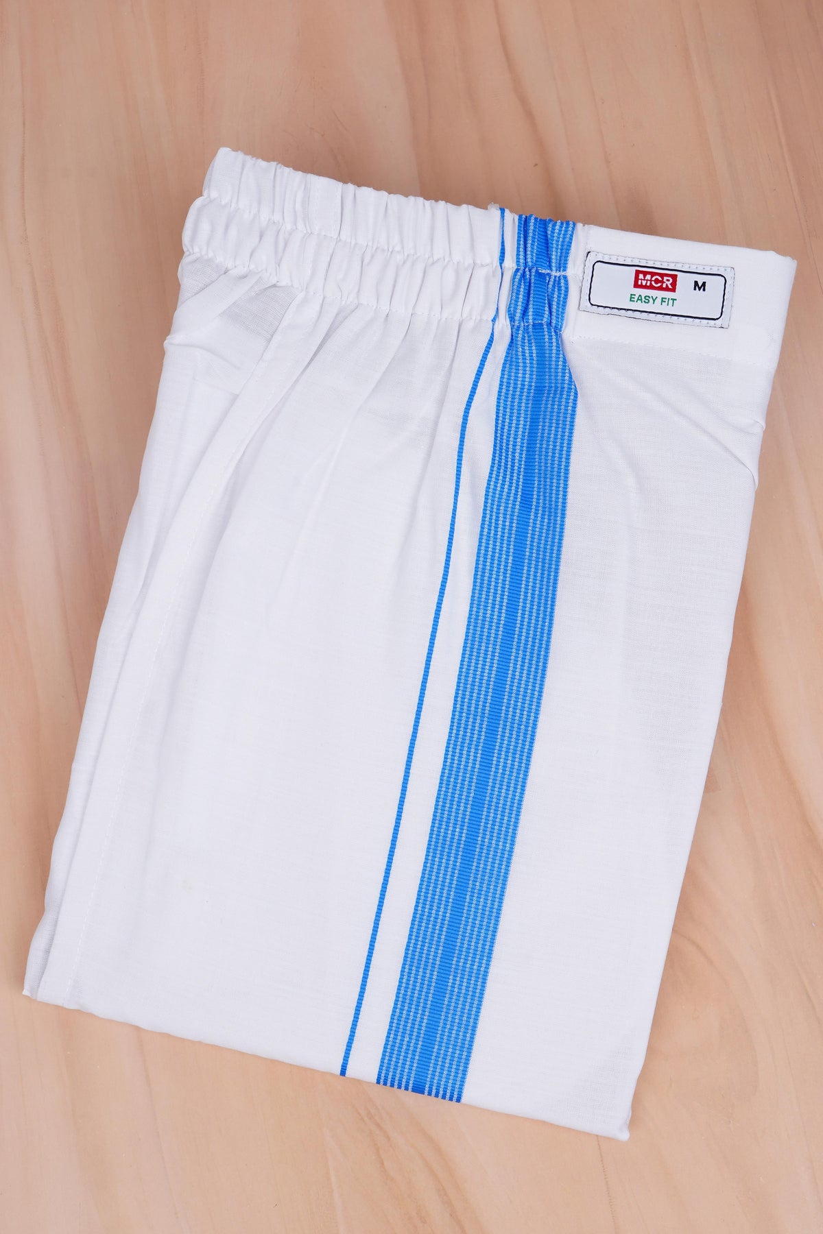 Easy Fit Fancy W/S Dhoti - Blue