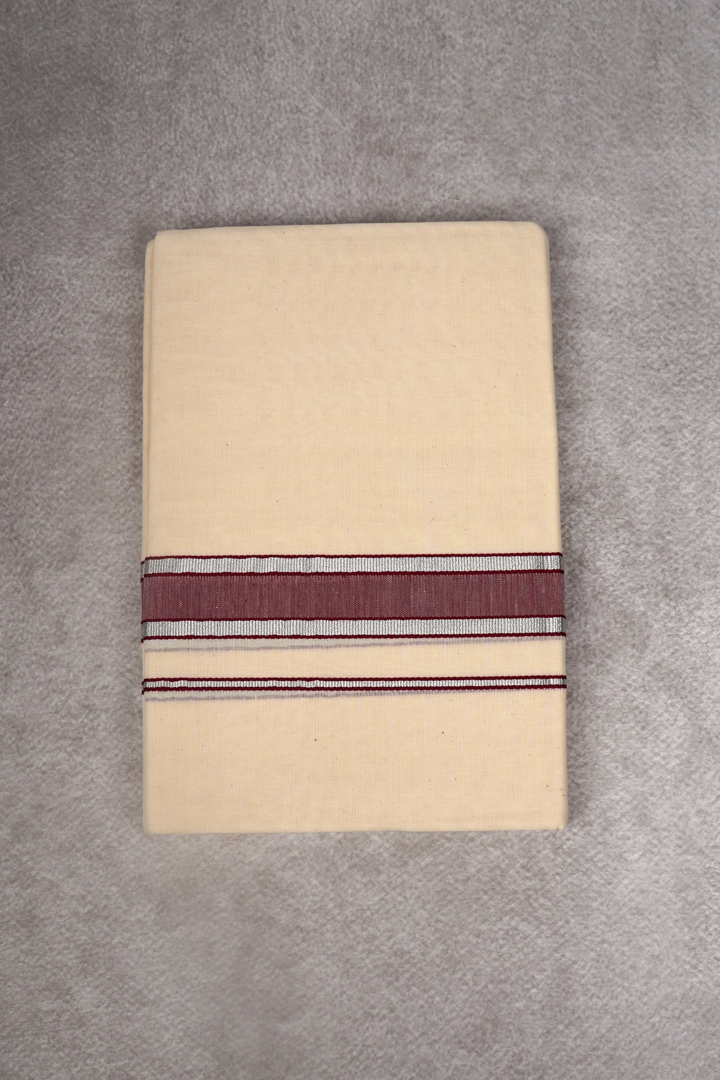 FD-178C C/D DHOTI  3.80 MTR-Dark Brown