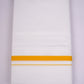 HD-17 W/D DHOTI  3.80 MTR-yellow