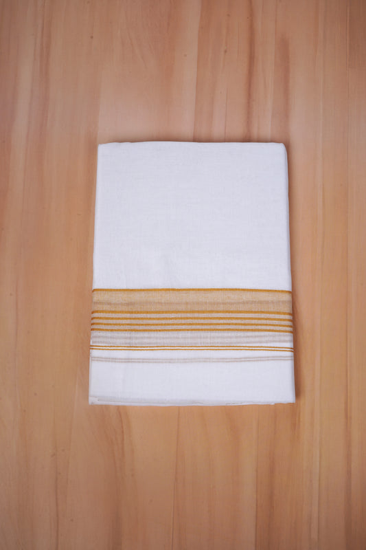 FCD-580 W/D DHOTI 3.80 MTR - Light Brown