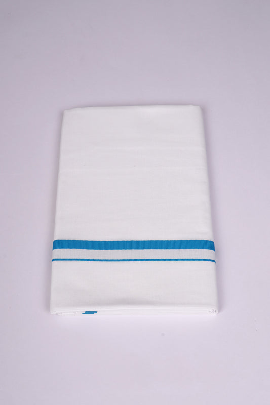 HS-15 W/S DHOTI  1.90 MTR - Ajantha Blue