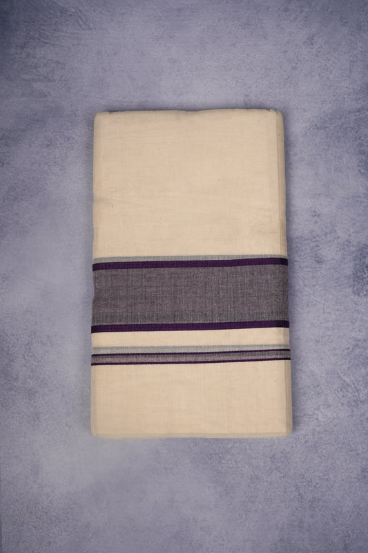 FCD-86C C/D DHOTI  4.00 MTR-Violet