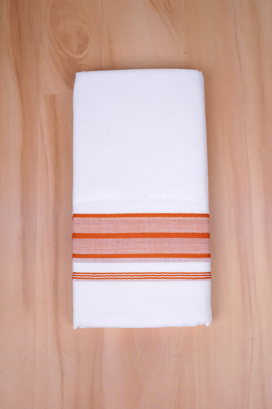 FCD-393 W/D DHOTI 3.80 MTR- Orange