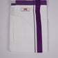PKT FD-01 VELCRO WHITE DOUBLE DHOTI-purple