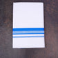 FD-170 W/D DHOTI 3.80 MTR-Sky Blue