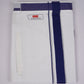 PKT FD-01 VELCRO WHITE DOUBLE DHOTI - Ink Blue