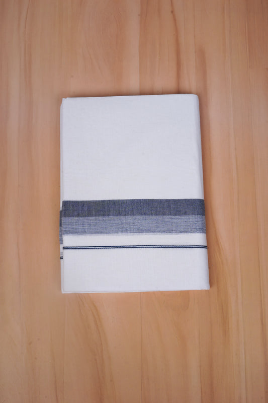FCD-570 W/D DHOTI 3.80 MTR - Dark Blue