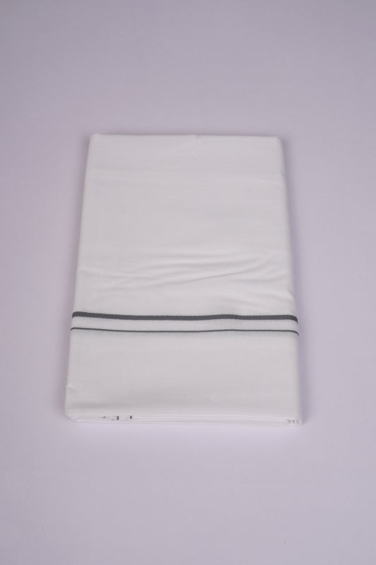 SS-21 STITCH W/S DHOTI  2.00 MTR - Gray
