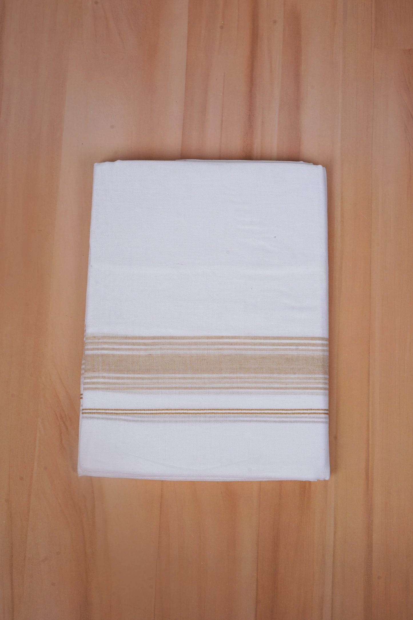 FCD-578 W/D DHOTI 3.80 MTR - Light Brown