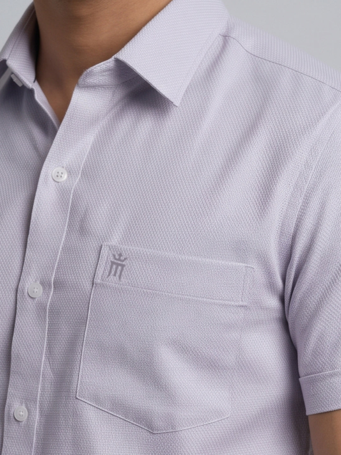 MCR Men Formal Colour Shirt - light grey 92055 ICE BERG