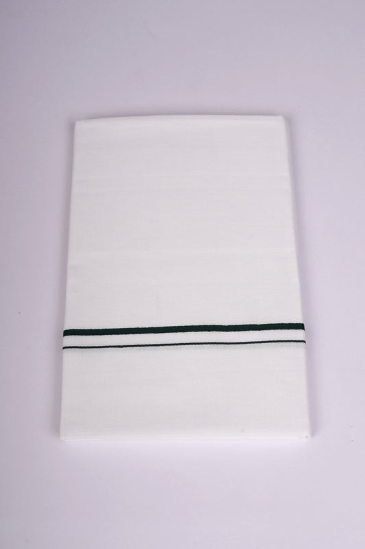 SS-14 W/S DHOTI  2.00 MTR - dark green