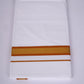 FS-103 W/S DHOTI 2.00 MTR - GOLD BROWN