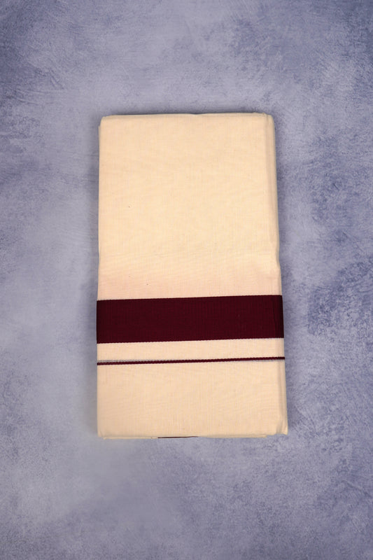 FCD-366C C/D DHOTI  3.80 MTR-maroon