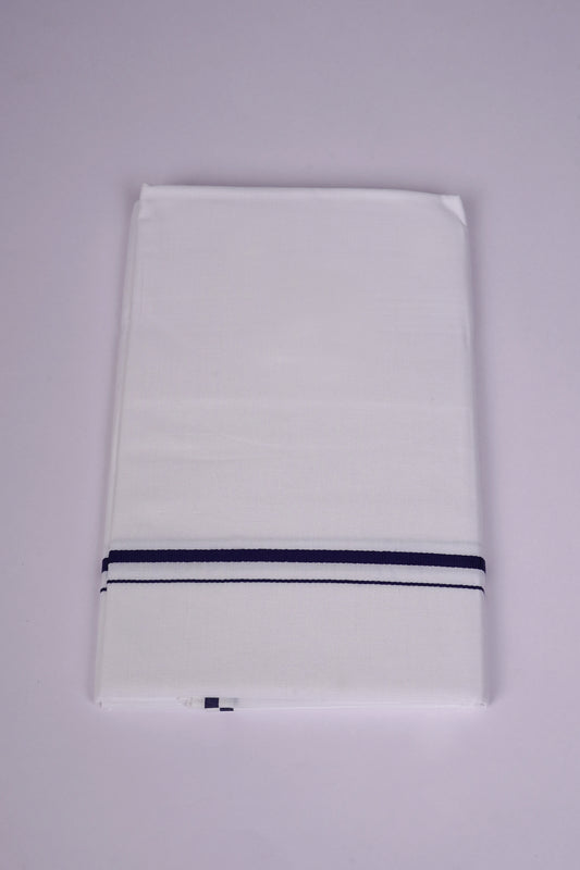 QS-04 W/S DHOTI  2.00 MTR - Dark Blue
