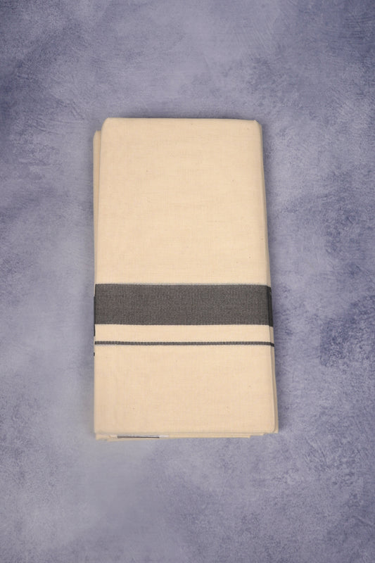 FCD-366C C/D DHOTI  3.80 MTR-Light gray